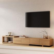 Rack para Tv até 75 Polegadas Extensível de 184cm a 244cm Aruá CabeCasa MadeiraOriginals