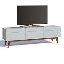 Rack para TV até 75 Polegadas Mazza 3 Gavetas Branco