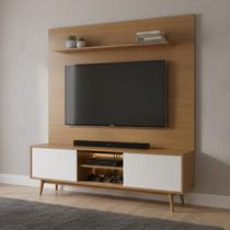 Rack para TV até 75 Polegadas MDF 180cm Pés em Madeira Maciça Origem