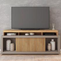 Rack para TV até 75 Polegadas MDF 180cm Valença Caemmun Marrom