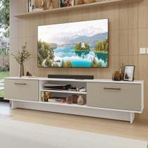 Rack para TV até 80 Polegadas 218 cm 2 Portas B Agata Madesa