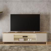 Rack para TV até 84 Polegadas com LED MDF 239cm Santorini Rack para TV até 84 Polegadas com LED MDF 239cm Santorini