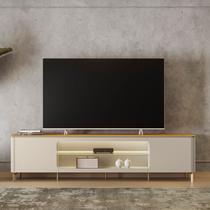 Rack para TV até 84 Polegadas com LED MDF 239cm Santorini Rack para TV até 84 Polegadas com LED MDF 239cm Santorini