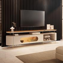 Rack para TV até 85 Polegadas com LED 2 Portas Ária HB Móveis Rack para TV até 85 Polegadas com LED 2 Portas Ária HB Móveis