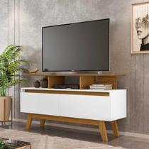 Rack para TV Carrol Cinamomo Branco