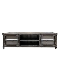 Rack Para TV Container Newark - Estilo Industrial Em Ferro