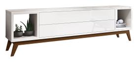 Rack para TV Delux 1.8 Branco - MoveisAqui