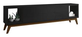 Rack para TV Delux 2.2 Preto - MoveisAqui Rack para TV Delux 2.2 Preto - MoveisAqui