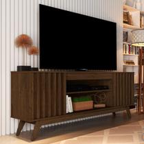 Rack para TV França 2 Portas Ripado Cedro Rack para TV França 2 Portas Ripado Cedro