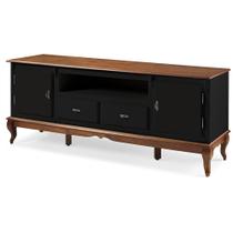 Rack para TV Hannover de Madeira com 2 Gavetas 2 Portas e Nicho - M560503M