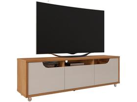 Rack Para TV Jersey 1.60m 1 Gaveta Cedro/Off White - Casa D
