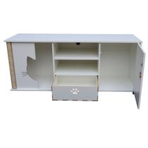 Rack para Tv Pet cama casa gato arranhador nicho - Garfield Rack para Tv Pet cama casa gato arranhador nicho - Garfield