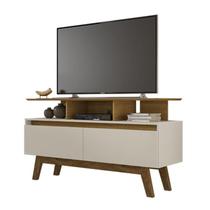 Rack para TV Rubi 1.2 2 Portas Cinamomo/Off White - Bechara Rack para TV Rubi 1.2 2 Portas Cinamomo/Off White - Bechara