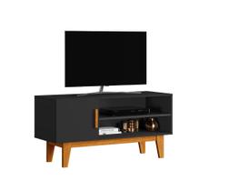 Rack para tv sala quarto moderno bancada Denver Carmolar