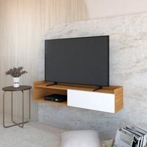 Rack para Tv Suspenso até 50 Polegadas com 1 Porta e 1 Nicho Atena Rack para Tv Suspenso até 50 Polegadas com 1 Porta e 1 Nicho Atena