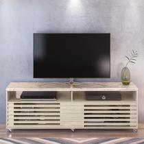 Rack para TVs até 65 Polegadas Gaspar Calacata Off-White Rack para TVs até 65 Polegadas Gaspar Calacata Off-White