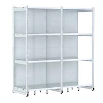 Rack Parede 202 Fit 60 Ate 2 Metros Branco 8 Bandeja Pe Branco Rack Parede 202 Fit 60 Ate 2 Metros Branco 8 Bandeja Pe Branco