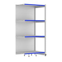 Rack Parede 202 Fit 60 Continuação Branco 90x60 Pe Azul Rack Parede 202 Fit 60 Continuação Branco 90x60 Pe Azul