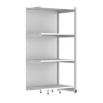 Rack Parede 202 Fit 60 Continuação Branco 90x60 Pe Branco Rack Parede 202 Fit 60 Continuação Branco 90x60 Pe Branco