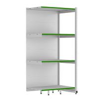 Rack Parede 202 Fit 60 Continuação Branco 90x60 Pe Verde Rack Parede 202 Fit 60 Continuação Branco 90x60 Pe Verde