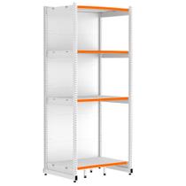 Rack Parede 202 Fit 60 Inicial Branco 90x60 Pe Laranja Rack Parede 202 Fit 60 Inicial Branco 90x60 Pe Laranja