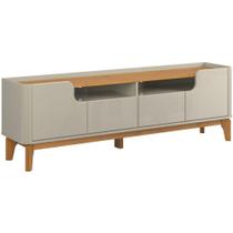 Rack Patrimar Flip p/ até Tvs 65" 4 Portas MDP 160cm