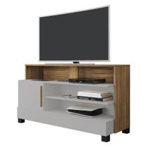 Rack Pipa TV 48 Polegadas com 1 Porta Pés Madeira Maciça