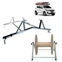 Rack Porta Escadas E Cavalete Fiat Mobi 2 E 4 Pts 16 A 21