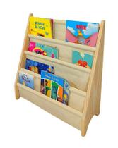 Rack Porta Livros Infantil, Standbook Montessoriano - Curumim Kids Room