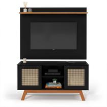 Rack Jb 5091 Com Painel Jb 5008 Caramelo Em Promocao No Magazine Luiza