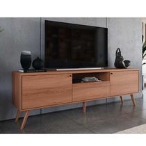 Rack Retro 183cm Para TV 50 Polegadas River 1.83 Lukaliam Jequitiba