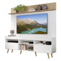 Rack Retrô com Painel e Suporte TV 65" Madri Multimóveis V3374