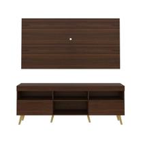 Rack Retrô Com Painel Para Até 65 Flórida Fg3133
