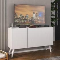 Rack Retrô para TV até 32 Polegadas com 3 Portas Multimóveis MP1067
