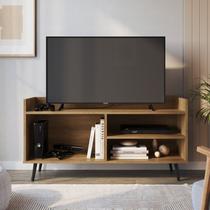 Rack Retrô para TV até 50 Polegadas 120cm 2 Prateleira Sala