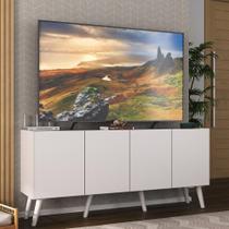 Rack Retrô para TV até 50 Polegadas com 4 Portas Multimóveis MP1071