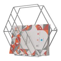 Rack Revista Aramado Parede Cromado Rack Revista Aramado Parede Cromado