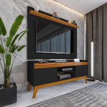 Rack ripado 2 Portas com Painel para TV 50 Polegadas Astúrias 136cm - MAGALU