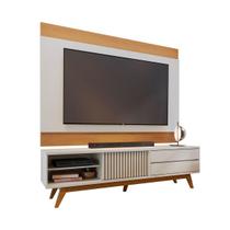 Rack Ripado com Painel para TV até 75 Pol 200x195cm Colibri