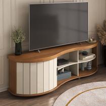 Rack Ripado Flex para TV até 75 Polegadas 1 Porta de Correr com Pés Magnum Artely