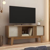 Rack Ripado para TV até 65 Polegadas 150cm Rk2200 com Duas Portas