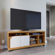 Rack Ripado para TV até 65 Polegadas 2 Portas com Rodízios Jurerê 1.5 Colibri