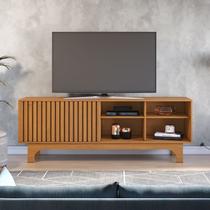 Rack Ripado para TV até 70 Polegadas MDF 168cm Sereno Candian Amarelo