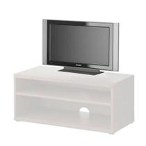 Rack Sala Branco De Chão Para Tv Ate 32 Polegadas Em Mdf F031 - trovarelli