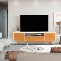 Rack Sala de Estar 2 Portas 1 Gaveta Berlim Nature Rack Sala de Estar 2 Portas 1 Gaveta Berlim Nature