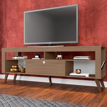 Rack Sala De Estar Com Porta Revistas Para Tv Até 70 Quebec - Montana