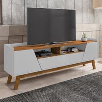 Rack Sala Florença para Tv até 70 Polegadas com Pés Madeira Off-white/naturalle
