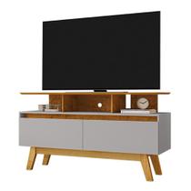 Rack Sala Rubi 1.2 para TV até 50 2 Portas Pé Madeira Maciça Rack Sala Rubi 1.2 para TV até 50 2 Portas Pé Madeira Maciça