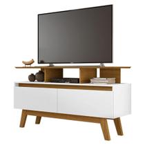 Rack Sala Rubi 1.2 para TV até 50 2 Portas Pé Madeira Macica Rack Sala Rubi 1.2 para TV até 50 2 Portas Pé Madeira Macica