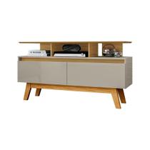 Rack Sala Rubi 1.2 para TV até 50 2 Portas Pé Madeira Macica Rack Sala Rubi 1.2 para TV até 50 2 Portas Pé Madeira Macica